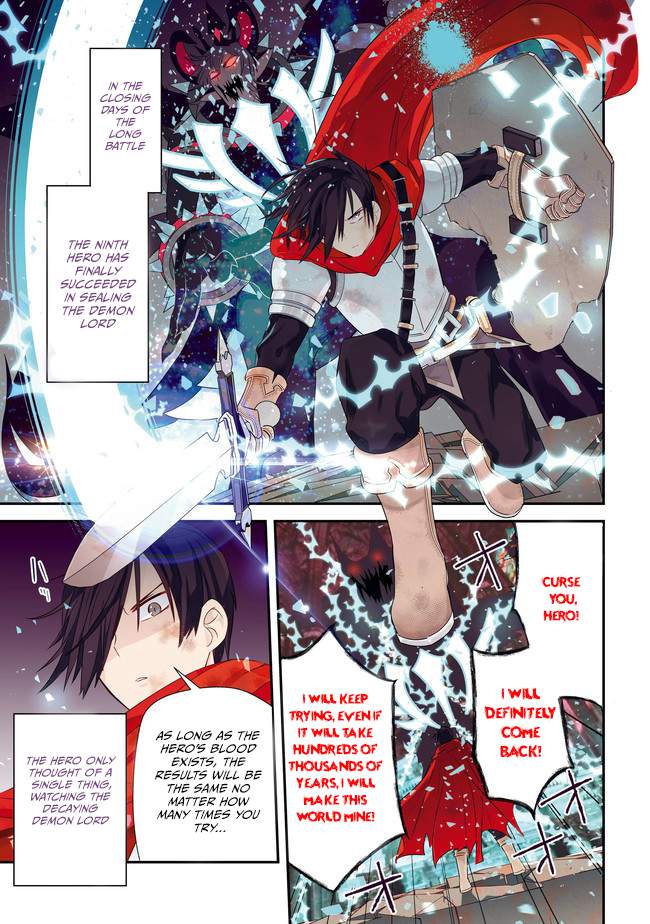 Love Grimoire ~The World Is Doomed Unless the Ultimate Virgin Hero Gets Married~ Chapter 1 1